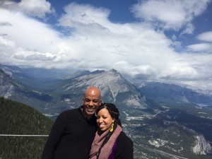 Summer visit to Banff